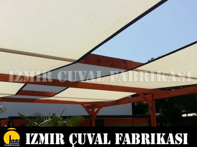 5 x 10 mt GÖLGELİK FİLE KENARLARI DİKİMLİ HALKALI - 5