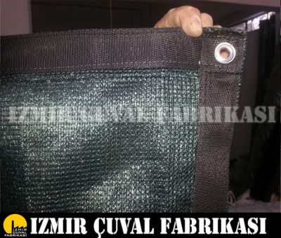 5 x 10 mt GÖLGELİK FİLE KENARLARI DİKİMLİ HALKALI - 6