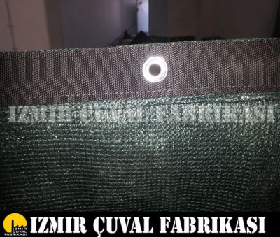 5 x 10 mt GÖLGELİK FİLE KENARLARI DİKİMLİ HALKALI - 8