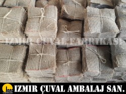 DEKORATİF KANAVİÇE KAVANOZ KAPAĞI JÜT KUMAŞI - 3